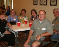 2010 Picnic Patty Gail Patten, Nancy Beal Miller, Sally Lancaster, Charlene Randal, Larry Nowlin, Byron Wood