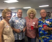 2015 Picnic
Julia Clausen Wood, Larry Nowlin, Linda Wright Anders, & Mike Rohr