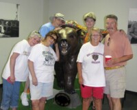 45 Year Reunion The clean-up crew the day after
Top: Angus, Elaine Duncan Appleby
Front: Dottie Thomlins Fulton, Linda Dawkins Hill, Janice Foster Craig, Tony Determan