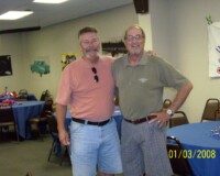 45 Year Reunion
Tony Determan & Ken Appleby (set up day)