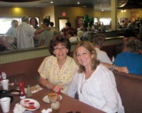 45 Year Reunion
Laura Ford Deaver & Diane Reeves Perrson (at Johnnies)