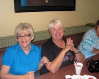 45 Year Reunion
Suzy Snider Vowels & Diane Doerr Holt (at Johnnies)