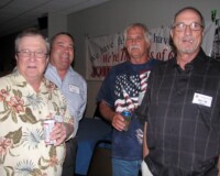 45 Year Reunion
Mike Rohr, Randy Sharpe, Charlie Brenneis & Ken Appleby (65)