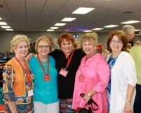 50 Year Reunion
Elaine Duncan Appleby, Beverly Bentley Young, Cheryl Muehleisen Shirley, Sandi Sherrod Carter & Joyce DuRoy Sisney