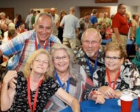 50 Year Reunion
David Sullins, Penny Holmes McKenzie, Juanita Sullins, Gerry Cavener & Carol McKinney Cavener