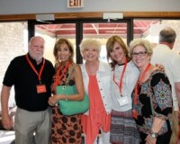 50 Year ReunionWes Stone, Sheryln Jabara Craig, Mary Adair Trunbly, Susan Matthews Wellinski & Elaine Duncan Appleby